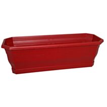 Jardinière MILLESIA 30 cm + plateau clipsé RUBIS